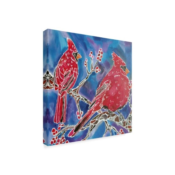 Lauren Moss 'Cardinal Virtue' Canvas Art,24x24